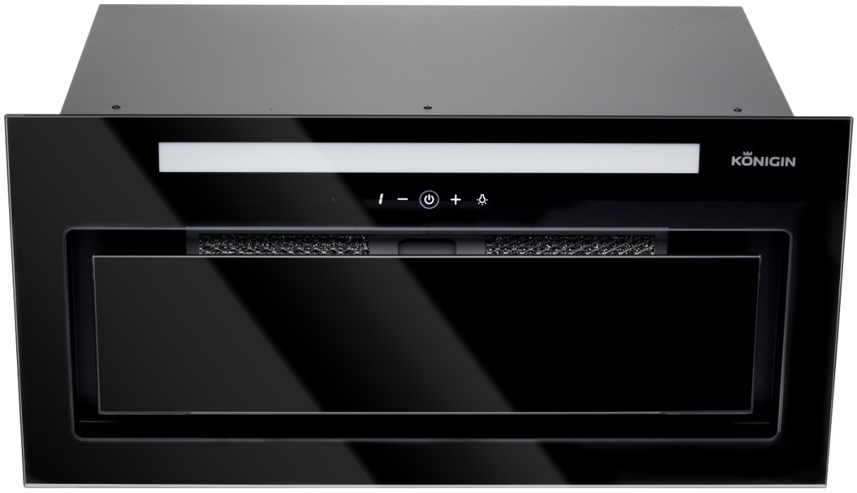 Вытяжки, Кухонная вытяжка Navi Black Glass 60