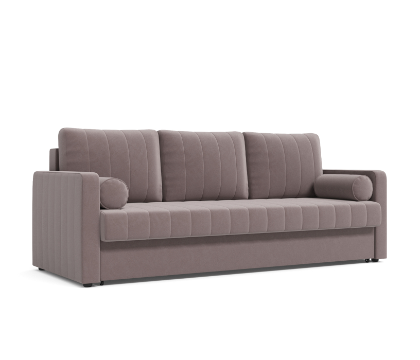 Диваны кровати со спальным местом, Диван прямой "Дарси", Велюр