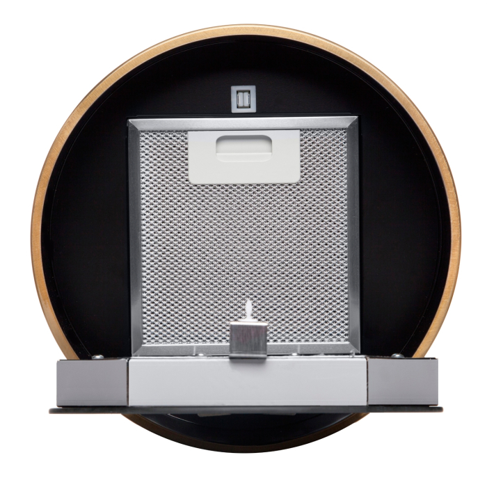 Вытяжки, Кухонная вытяжка Konigin Pasio Gold/Black Glass 31