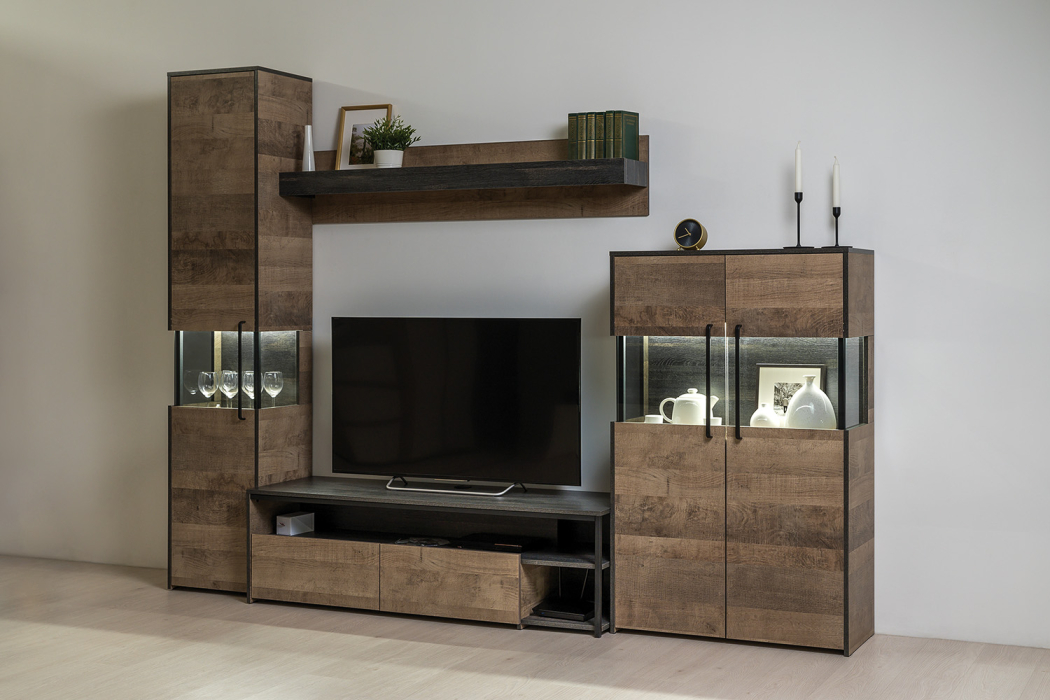 Комоды, Комод с витриной Трувор 13.306