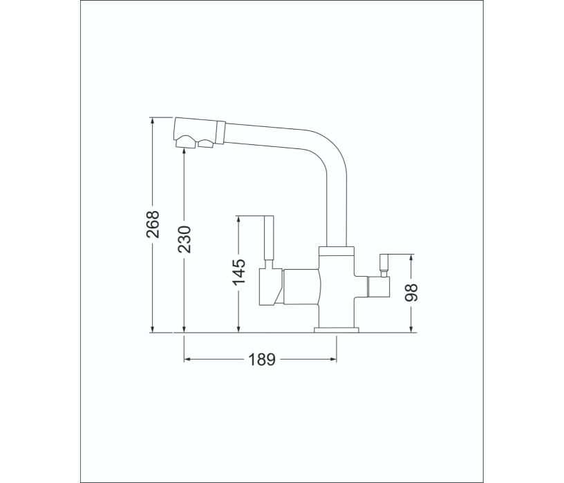 Смесители, Смеситель ЕС - 3003N
