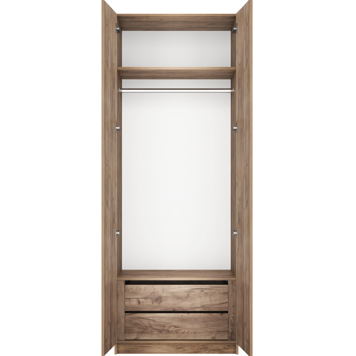 Шкафы распашные, Шкаф распашной Локер Распашной + модуль 80х220х53