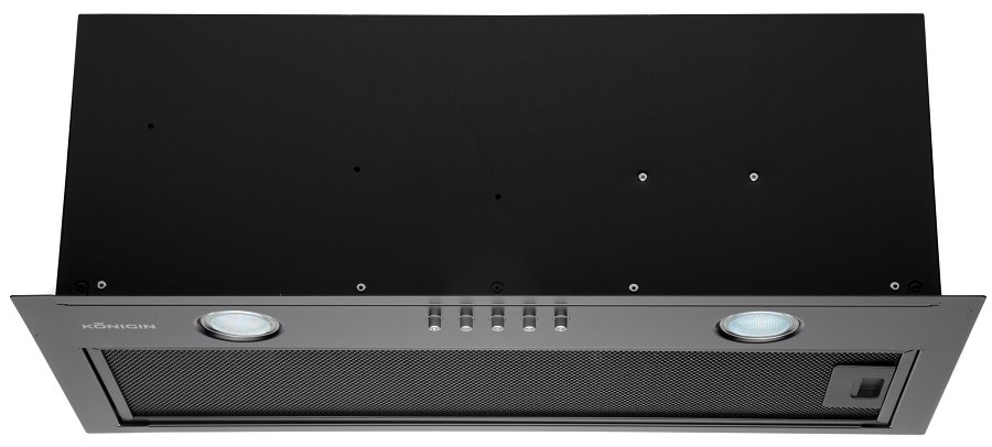 Вытяжки, Кухонная вытяжка Konigin Flatbox Full Black 60