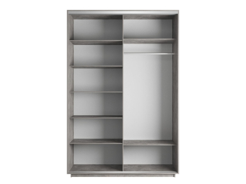 Шкаф-купе Экспресс 2-х дверный Фотопечать Шелк Стекла 140х60х240