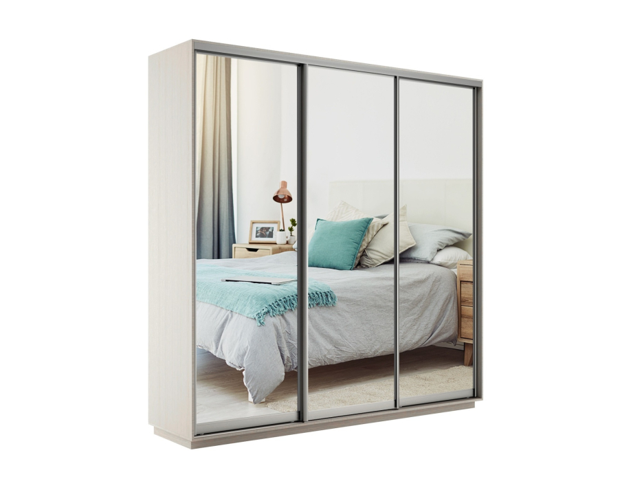 Шкафы-купе 3-х дверные, Шкаф-купе Экспресс Экспенс трио 2400 x 1800 x 450