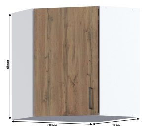 Кейл шкаф угловой 1 дв 60х68 см