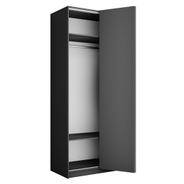 Шкаф складной Е1 Локер ("Гармошка" с системой Push to Move/Правый)101х52,5х220 см