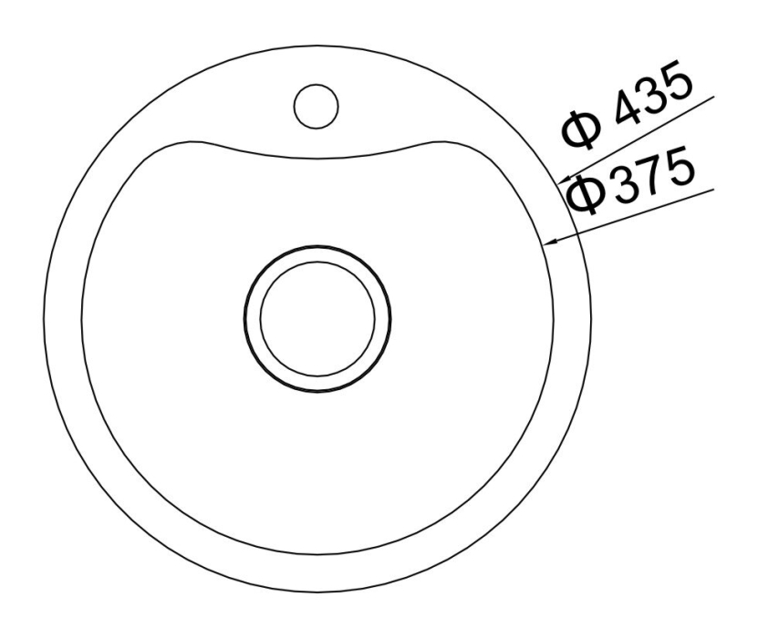 Кухонные мойки, Мойка Oulin OL-357