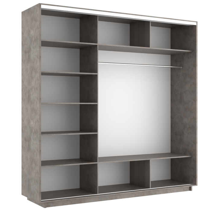 Шкафы-купе, Шкаф-купе Экспенс Широкий, 180х60х240