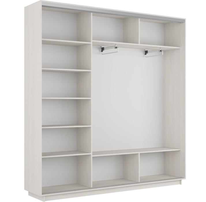 Шкафы-купе 3-х дверные, Шкаф-купе Экспресс Элемент трио 2400 x 2100 x 450