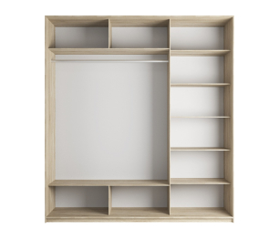 Шкаф-купе Экспресс Экспенс трио 2400 x 1800 x 600