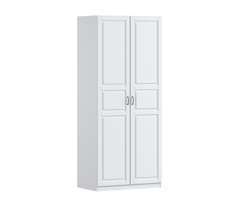 В спальню, Шкаф двухдверный Макс 1000 мм, вариант №2 (ЛДСП/МДФ)