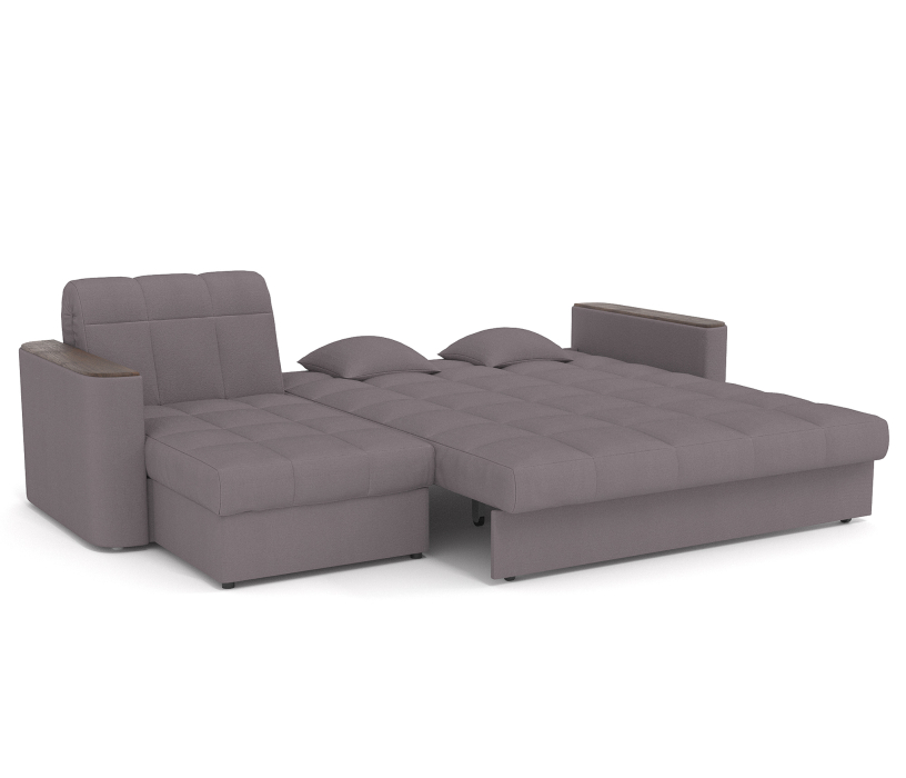 Диваны угловые в гостиную, Угловой диван 1,4 Неаполь, Велюр