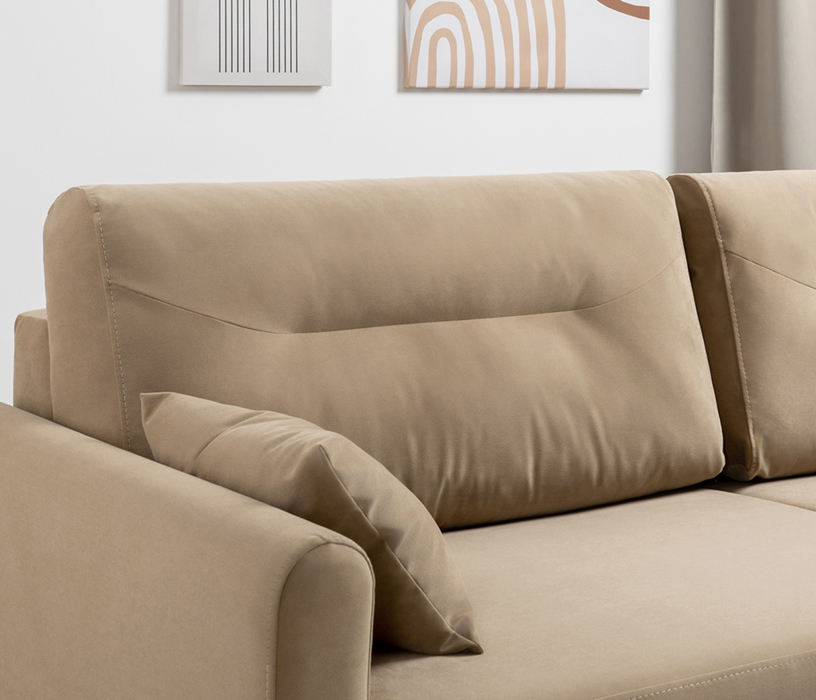 Диваны с ящиком для белья, Диван Барселона, Велюр Diagonal