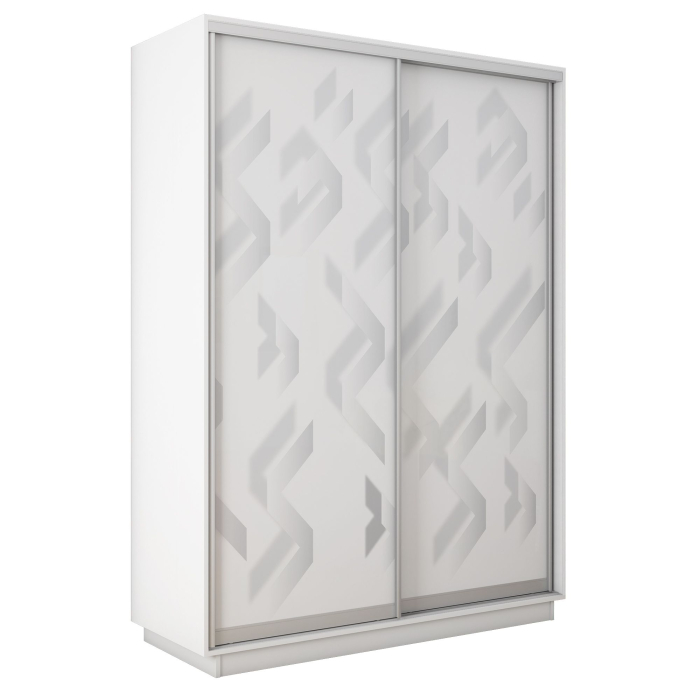 Шкафы-купе 2-х дверные, Шкаф-купе Экспресс 2-х дверный Фотопечать Ленты Стекла 140х60х220