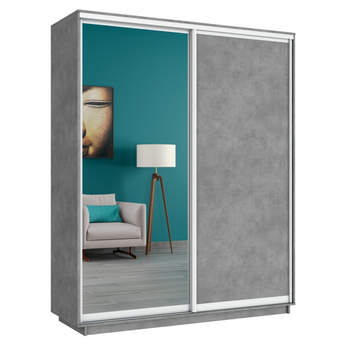 Шкафы-купе, Шкаф-купе Медиум Широкий, 180х60х240