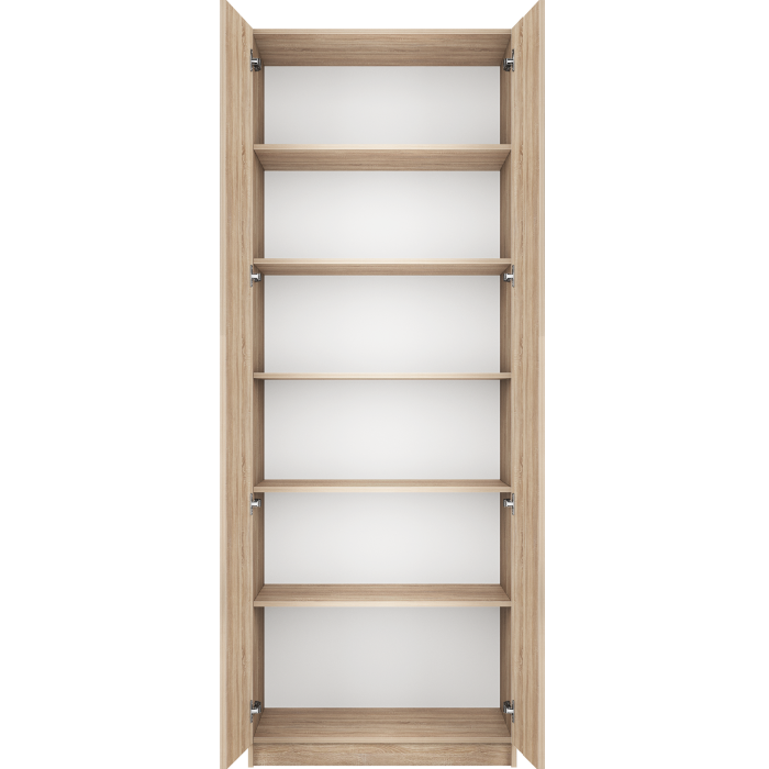 Шкафы распашные, Шкаф распашной Локер Распашной/доп. полки 80х220х53