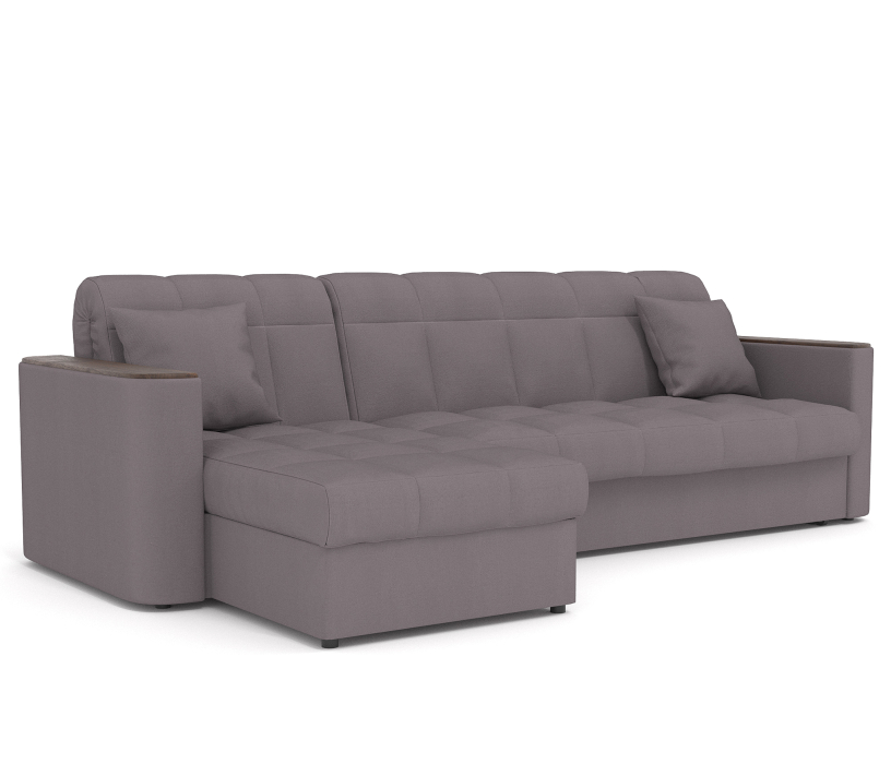 Диваны угловые в гостиную, Угловой диван 1,4 Неаполь, Велюр