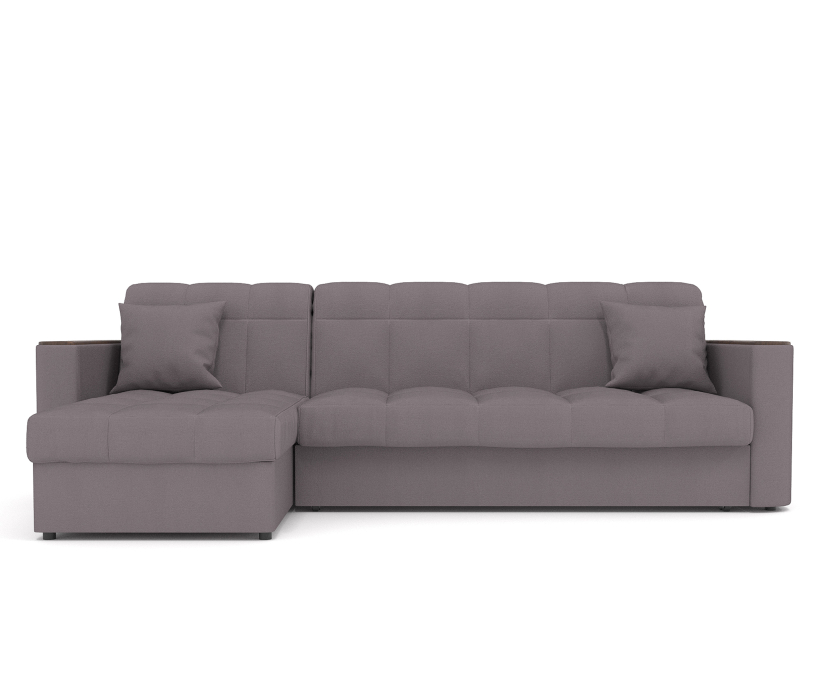 Диваны угловые в гостиную, Угловой диван 1,4 Неаполь, Велюр