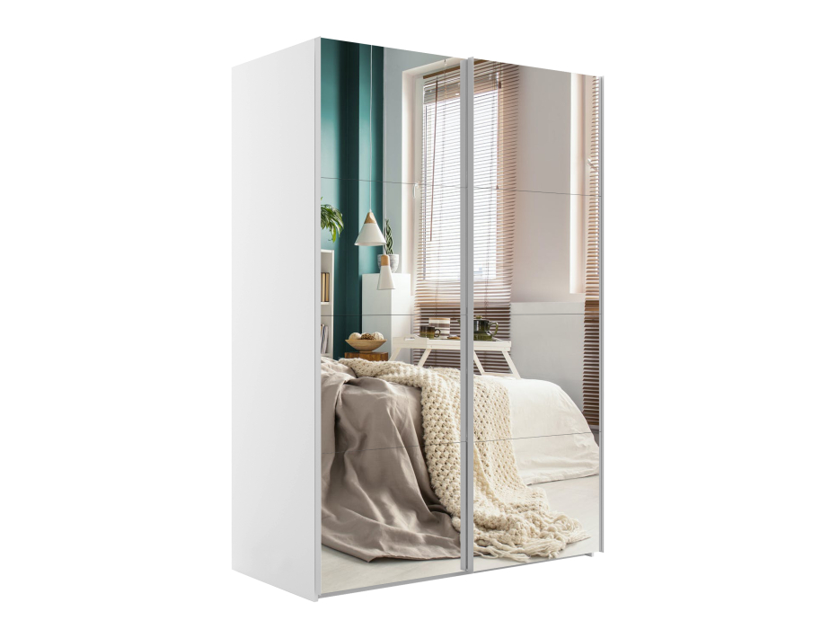 Шкафы-купе 2-х дверные, Шкаф-купе Эста Зеркало+Зеркало 200х66х240