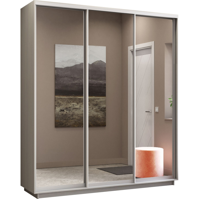 Шкафы-купе 3-х дверные, Шкаф-купе Экспресс Экспенс трио 2400 x 1800 x 450