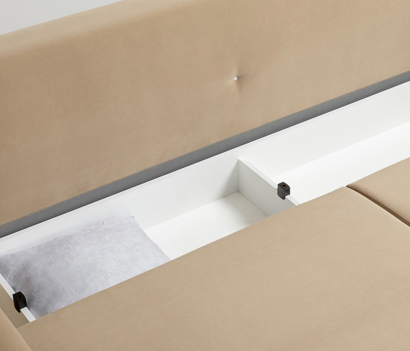 Диваны с ящиком для белья, Диван Барселона, Велюр Diagonal