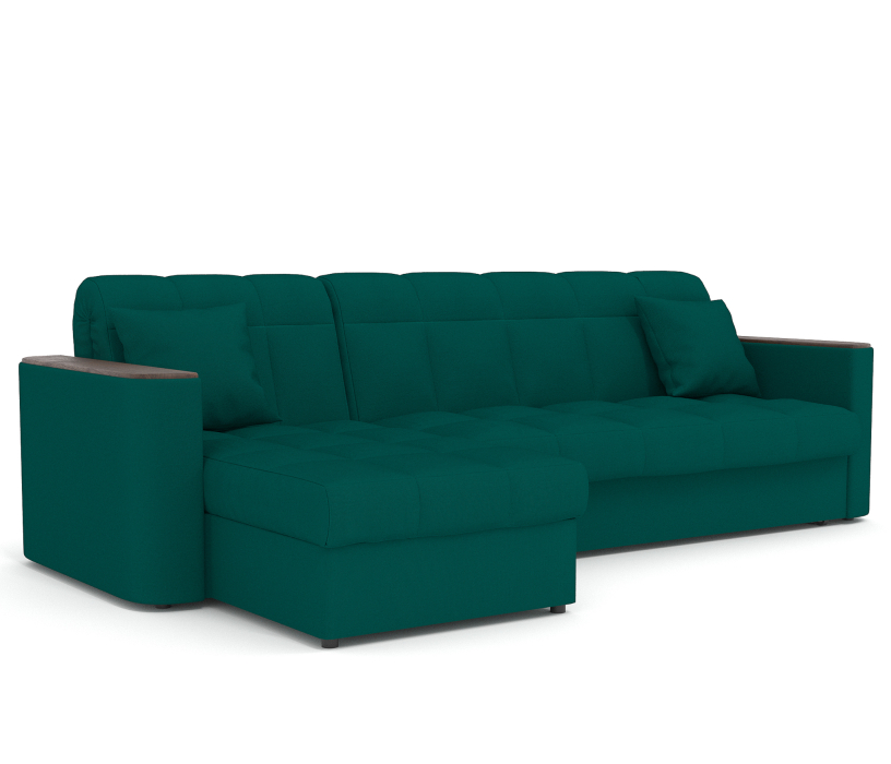 Диваны угловые в гостиную, Угловой диван 1,4 Неаполь, Велюр