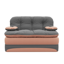 Бескаркасный диван-кровать Клиффорд Мини, спальное место 1550*1900 мм велюр