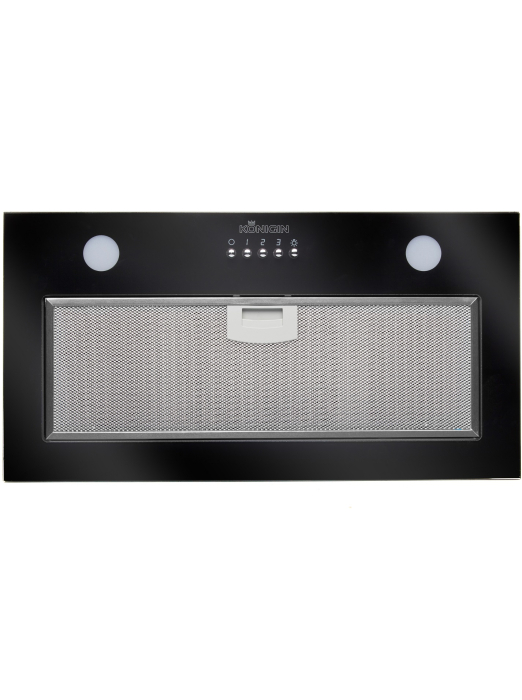 Вытяжки, Кухонная вытяжка Konigin Skylark Black Glass