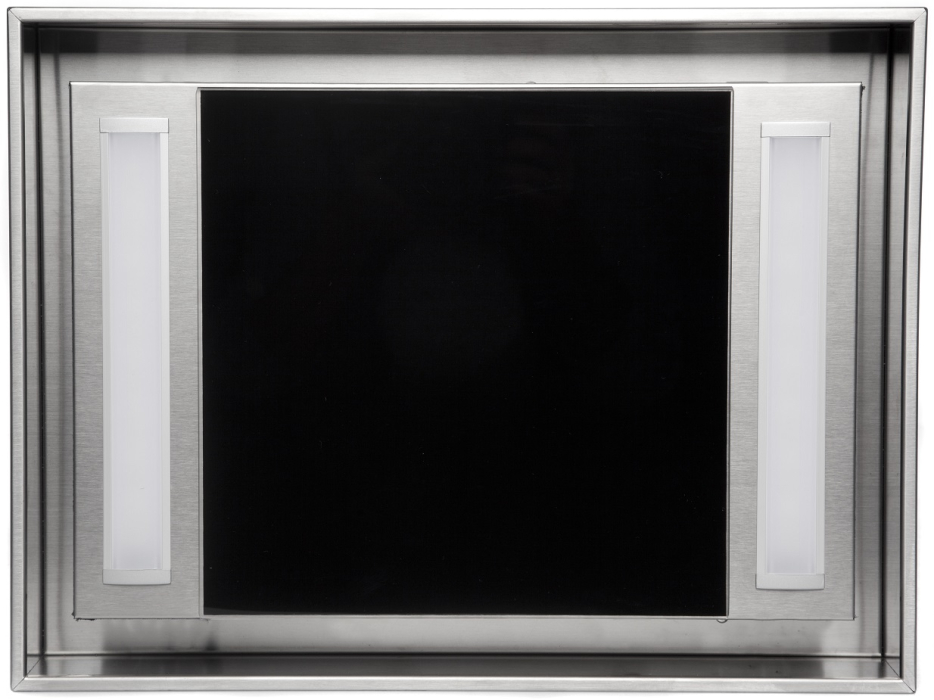 Вытяжки, Кухонная вытяжка Konigin Geometry Inox/Black Glass