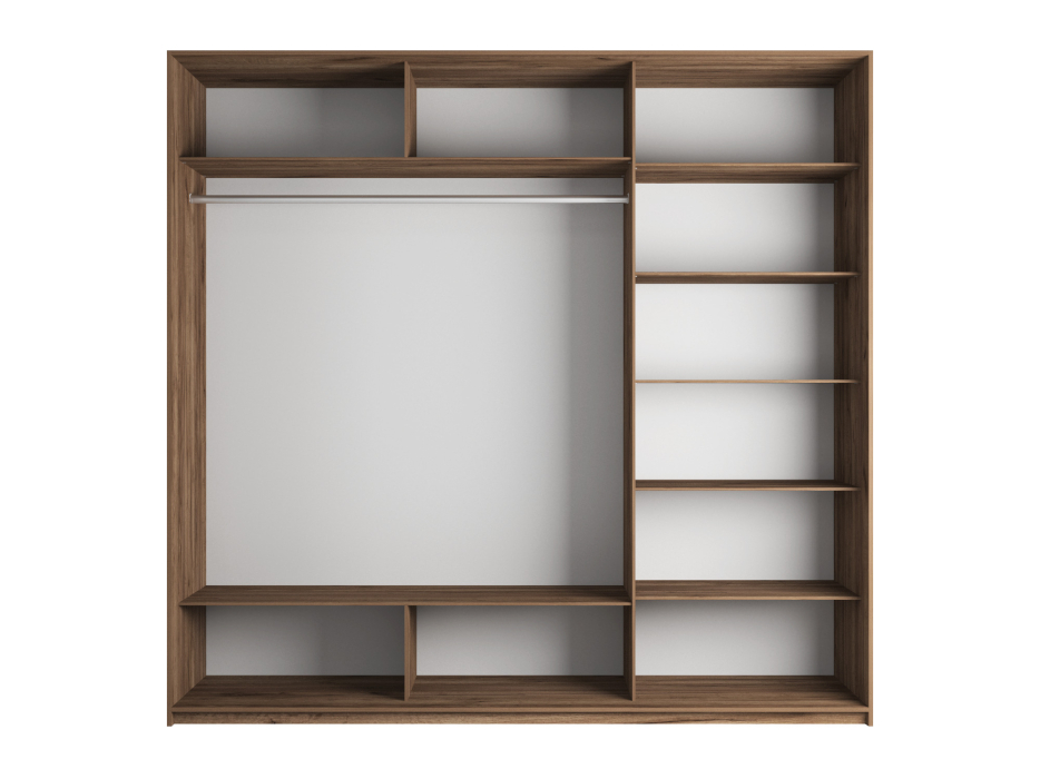 Шкафы-купе 3-х дверные, Шкаф-купе Прайм 3-х дверный Стекла фисташка/Доводчики 180х57х230