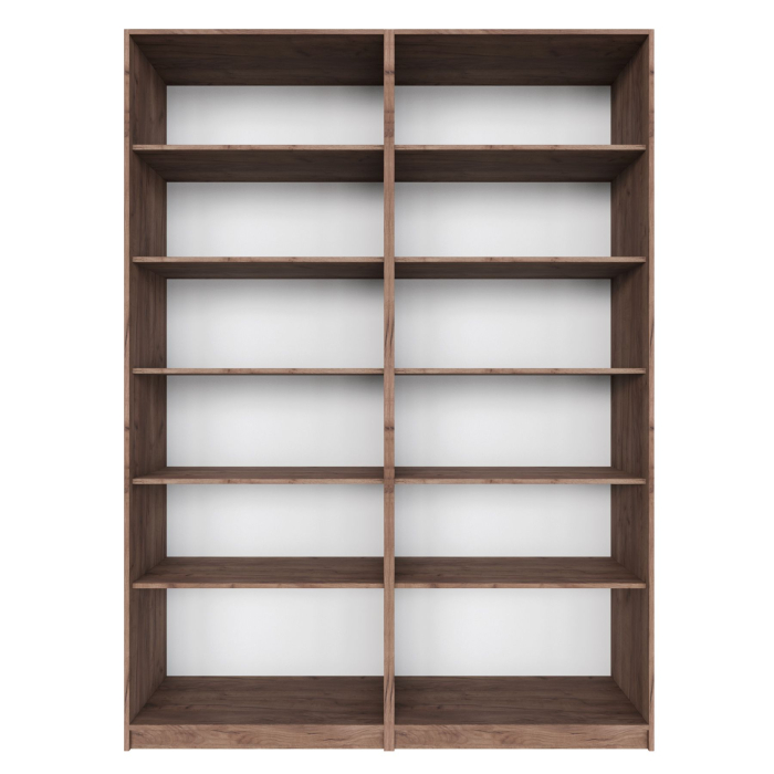 Шкафы распашные, Распашной шкаф Локер 800+800 (Гармошка с системой Push to Move/Правый) с полками