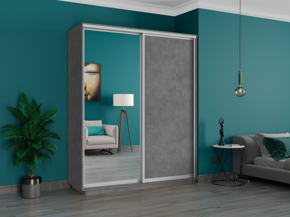 Шкафы-купе, Шкаф-купе Медиум Широкий, 180х45х220