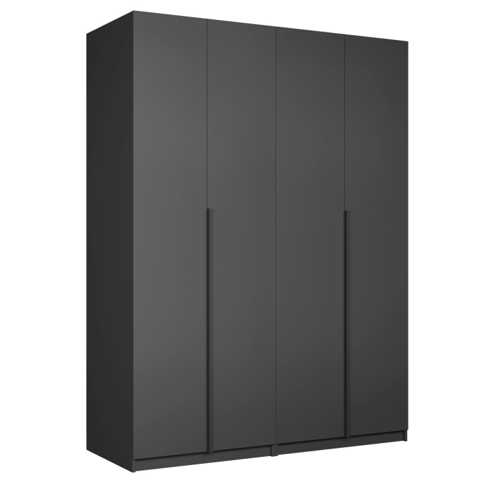 Шкафы распашные, Шкаф складной Е1 Локер ("Гармошка") 162х52.5х220 см, с модулем