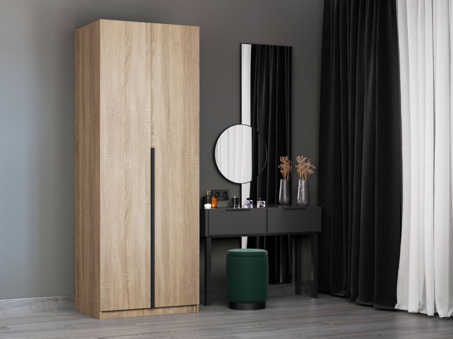 В спальню, Шкаф Локер 2-х дверный (Гармошка) + модуль