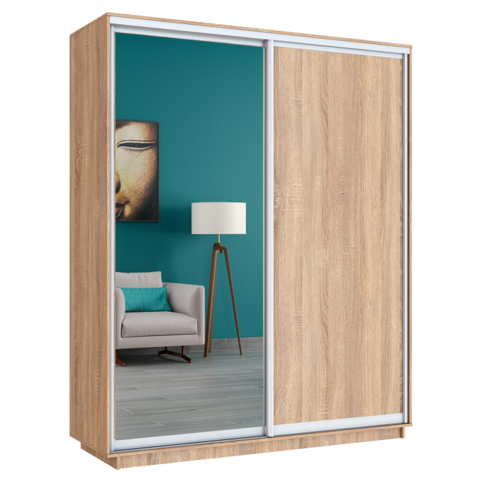 Шкафы-купе, Шкаф-купе Медиум Широкий, 180х60х220