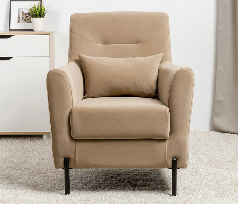 Кресло для отдыха, Кресло Барселона, Велюр Diagonal