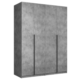 Распашной шкаф Локер 800+800 (Гармошка) с ящиками и полками справа