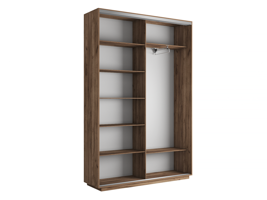 Шкафы-купе 2-х дверные, Шкаф-купе Экспресс Экспенс дуо 2400 x 1400 x 450