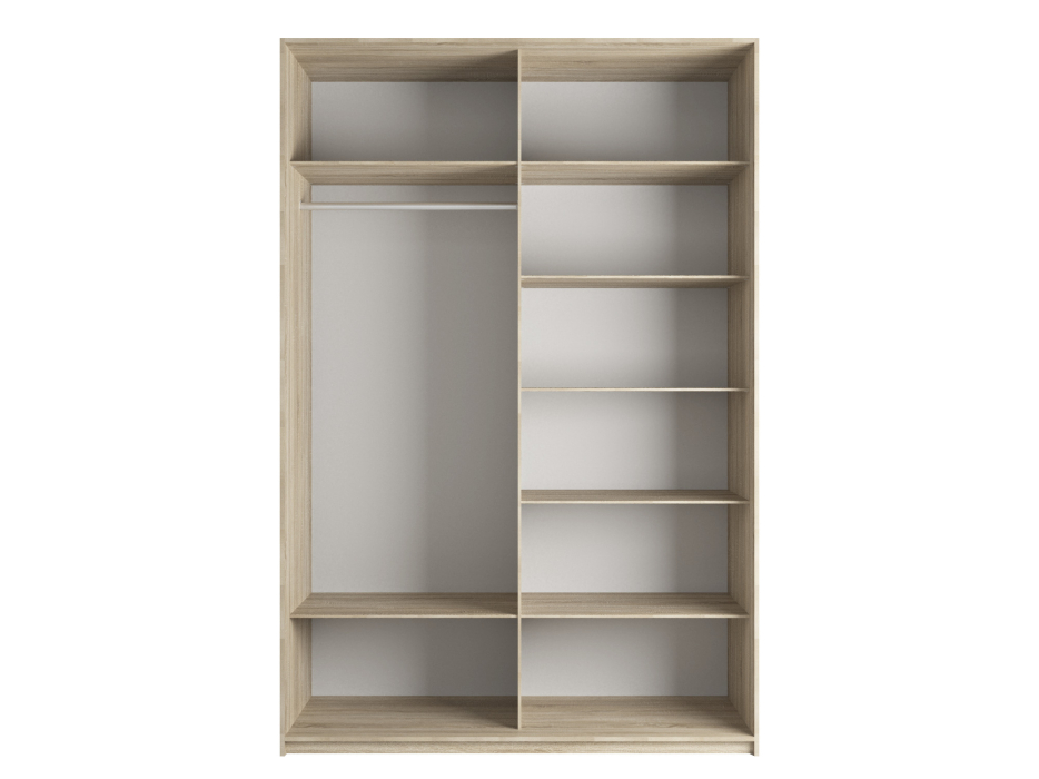 Шкафы-купе 2-х дверные, Шкаф-купе Эста 2-х дверный ДСП/Стекла хаки/Доводчик 180х66х240