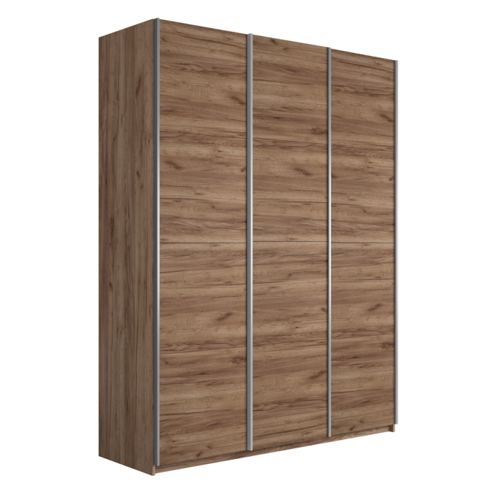 Шкафы-купе 3-х дверные, Шкаф Прайм трио ДСП 2300 х 1800 х 570