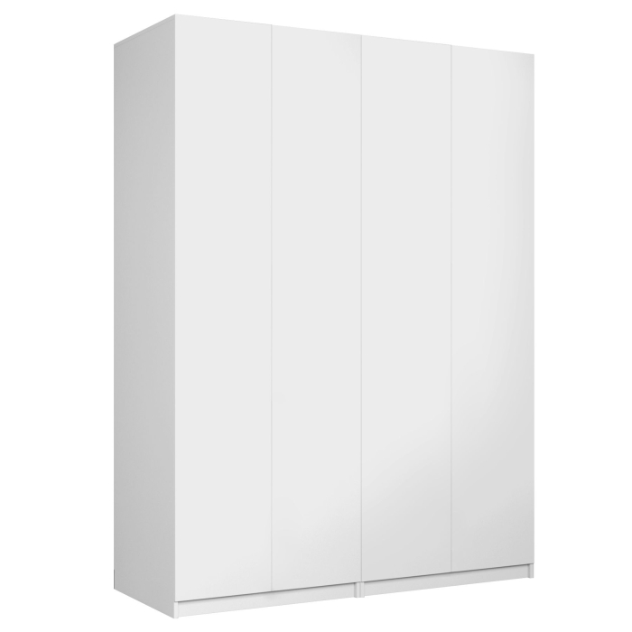 Шкафы распашные, Распашной шкаф Локер 800+800 (Гармошка с системой Push to Move/Левый) с полками слева