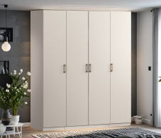 Для одежды, Шкаф четырехдверный Макс 2000 мм, вариант №3 (ЛДСП)
