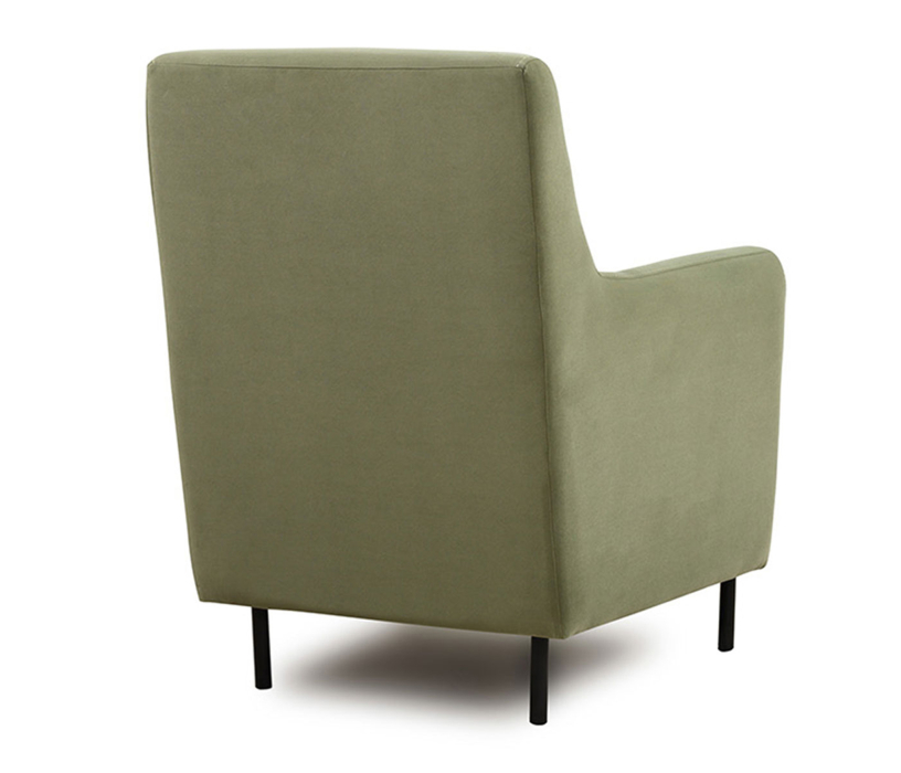 Кресло для отдыха, Кресло Барселона, Велюр Diagonal