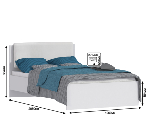 Кровать универсальная (1200) Веста СБ-2262