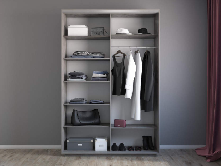 Шкафы-купе 2-х дверные, Шкаф-купе Экспресс 2-х дверный Фотопечать Ленты Стекла 140х60х220