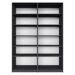 Распашной шкаф Локер 800+800 с полками