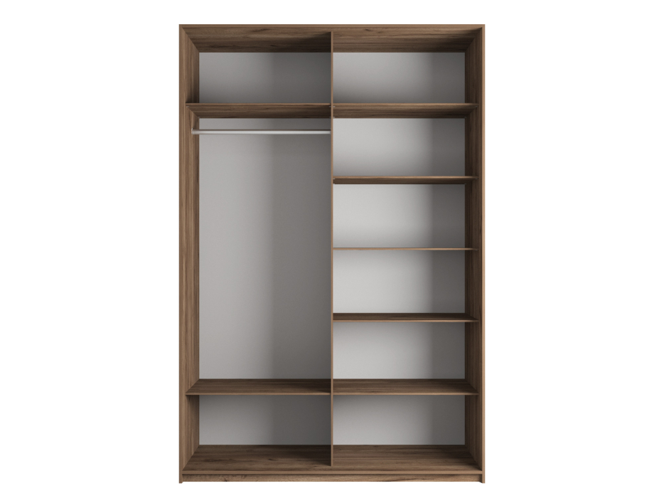 Шкафы-купе 2-х дверные, Шкаф-купе Эста Зеркало+Зеркало 180х66х240