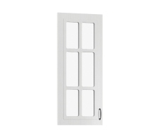 Фасады, Регина фасад для шкафа навесного со стеклом 40х92 см