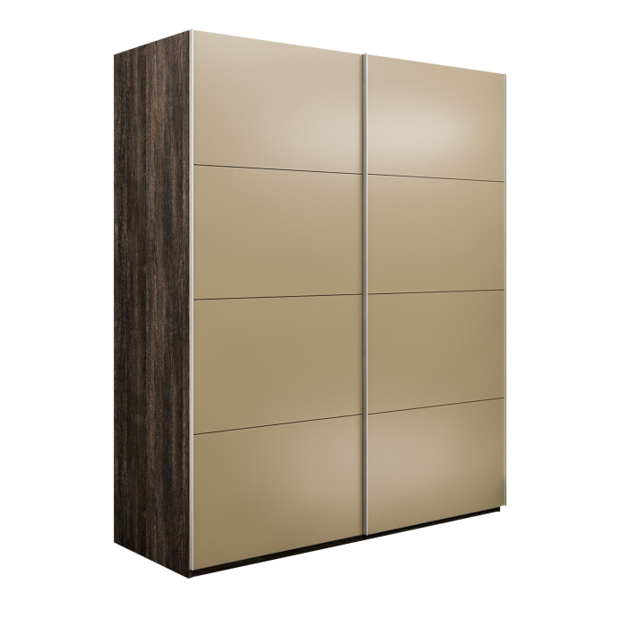 Шкафы-купе 2-х дверные, Шкаф-купе Эста 2-х дверный Стекла фисташка/Доводчик 200х66х240